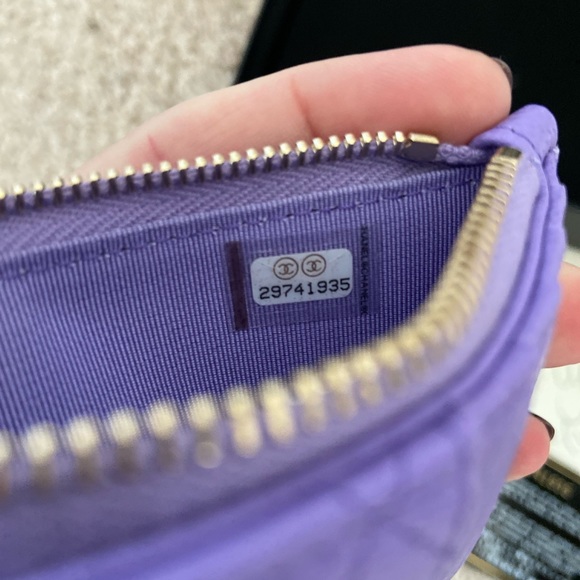 Chanel 20s flap zip card holder - Picture 8 of 11